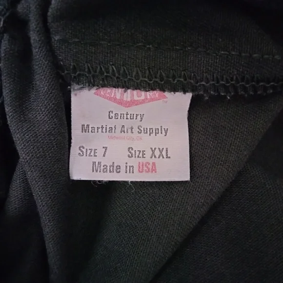 Martial Arts Supply GI Pants Sz. 7/XXL Made In USA - Picture 3 of 9